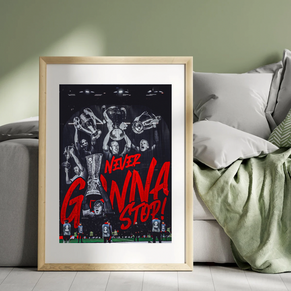 Manchester United Tifo Poster