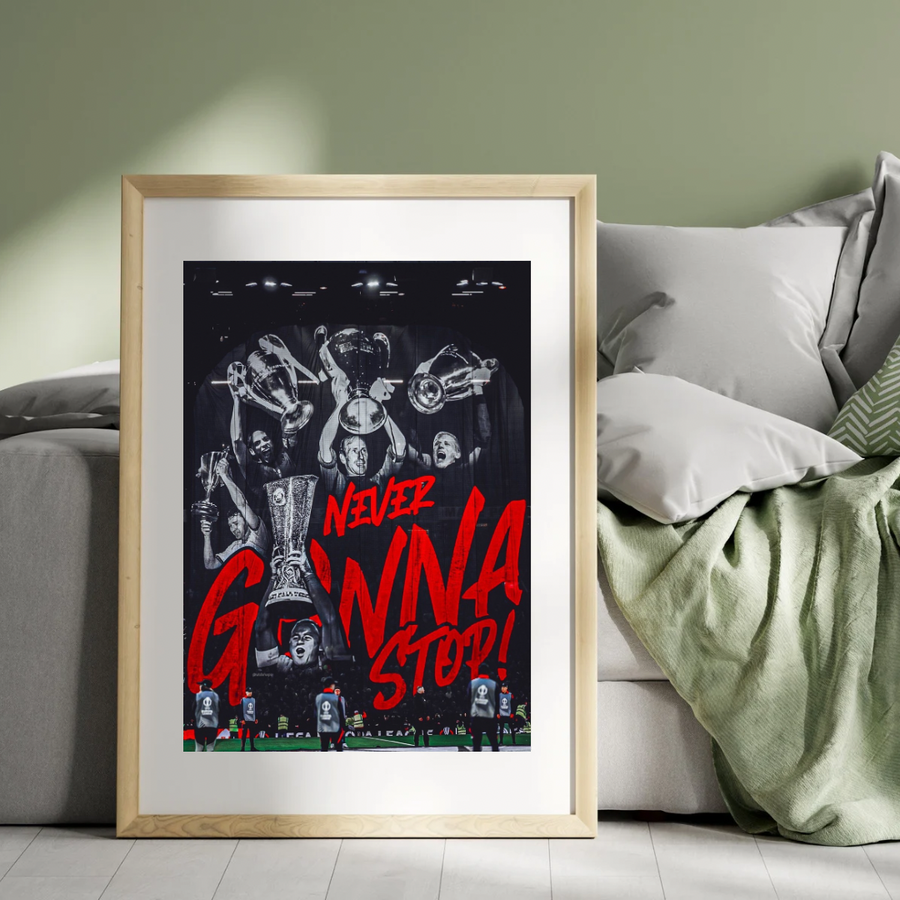 Manchester United Tifo Poster