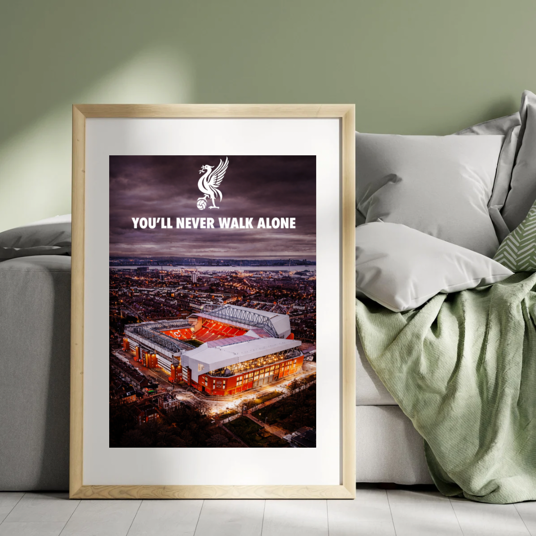 Liverpool 'YNWA’ Poster