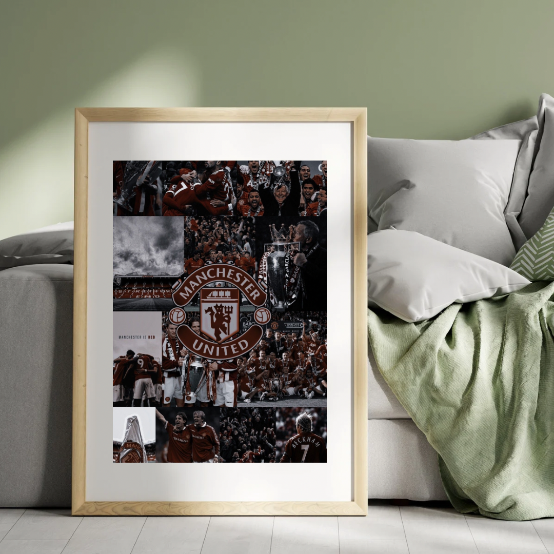 Manchester United - legacy of champions Poster