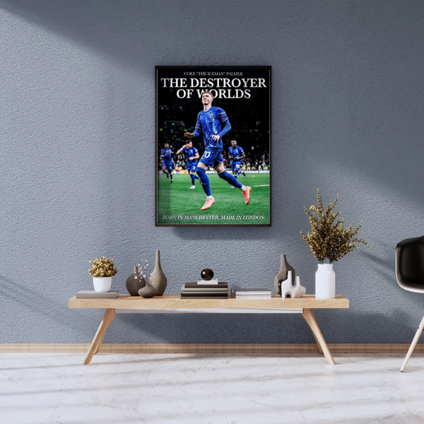 Cole Palmer - The destroyer of worlds Poster A3
