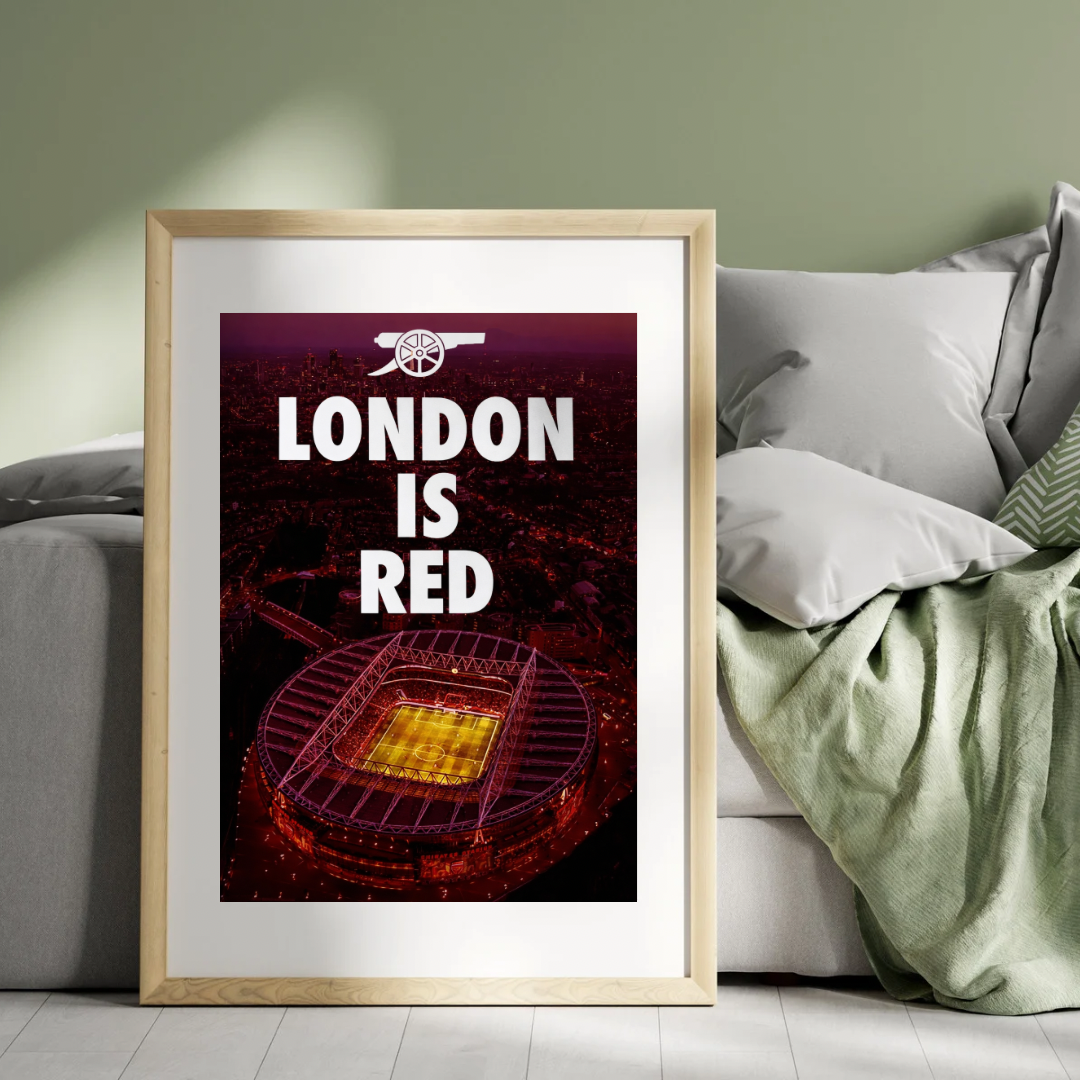 Arsenal ‘London Is Red’ Poster