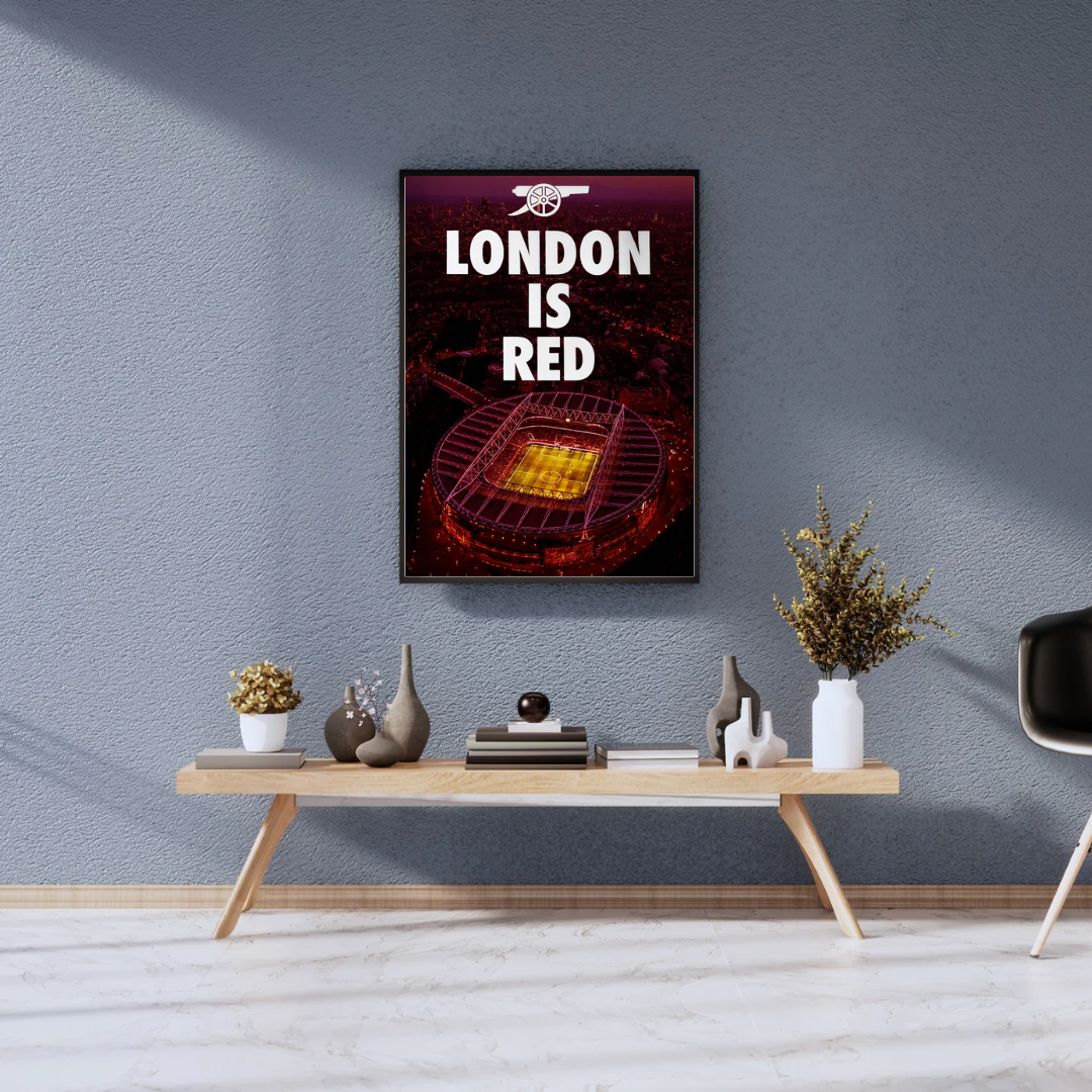 Arsenal ‘London Is Red’ Poster